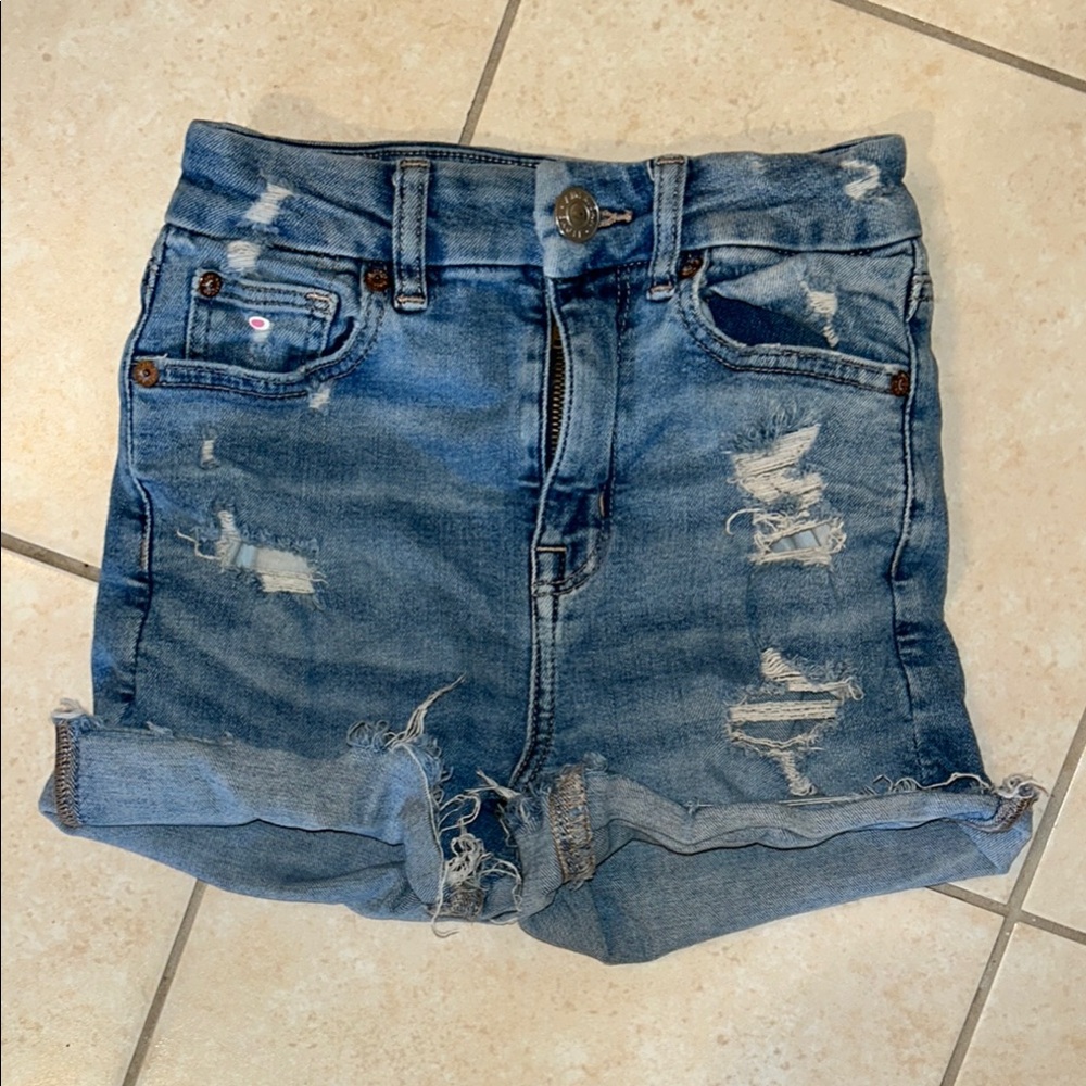 American Eagle Outfitters Blue Jean Shorts Classic Style